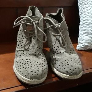 Toms Espardille wedges